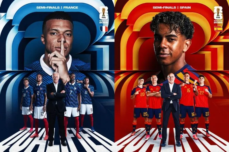 Tổng quan trận đấu Pháp vs Tây Ban Nha tại World Cup 2026